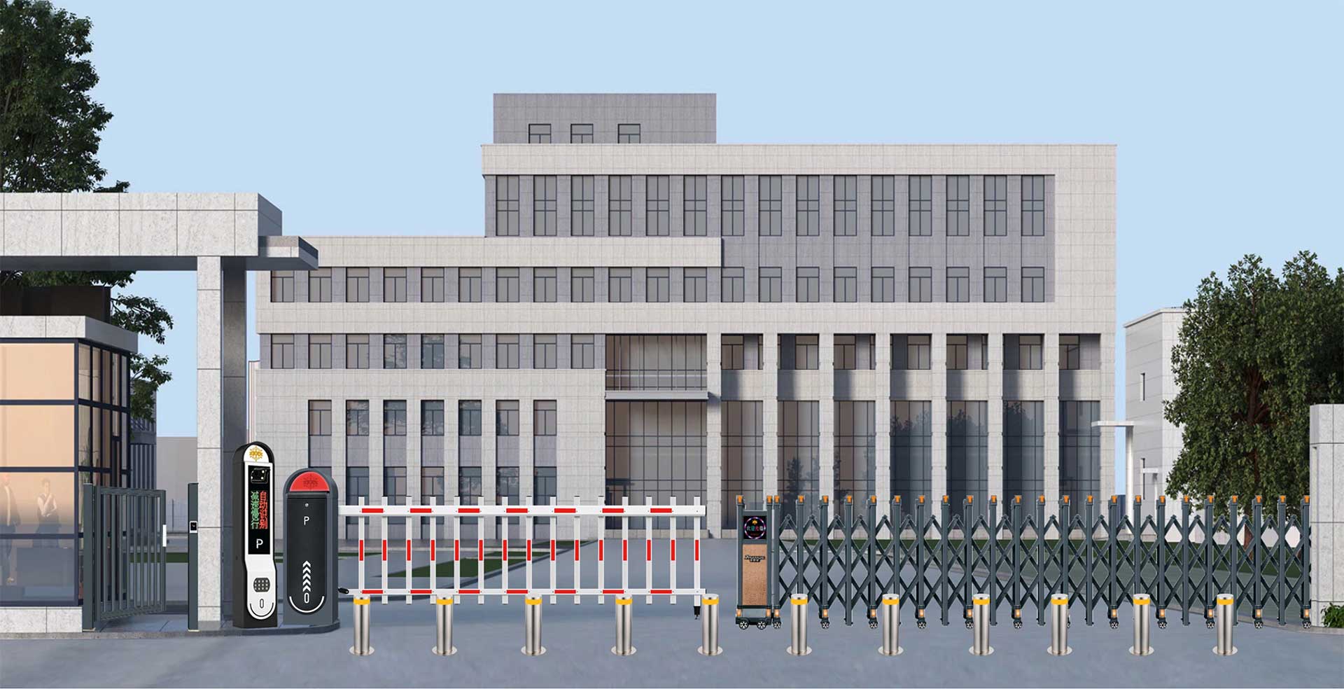 政府部门大门解决方案