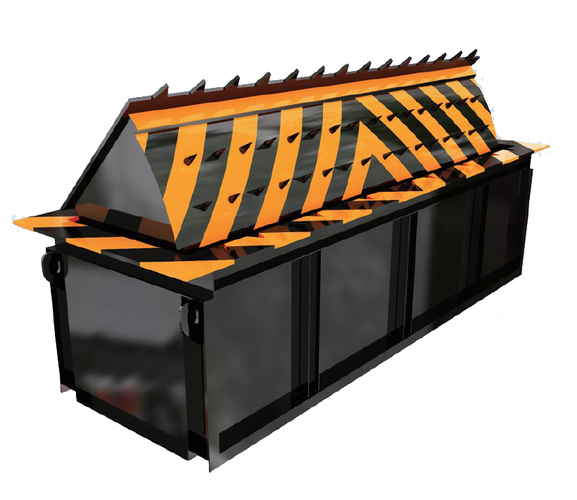 翻转式阻车路障机